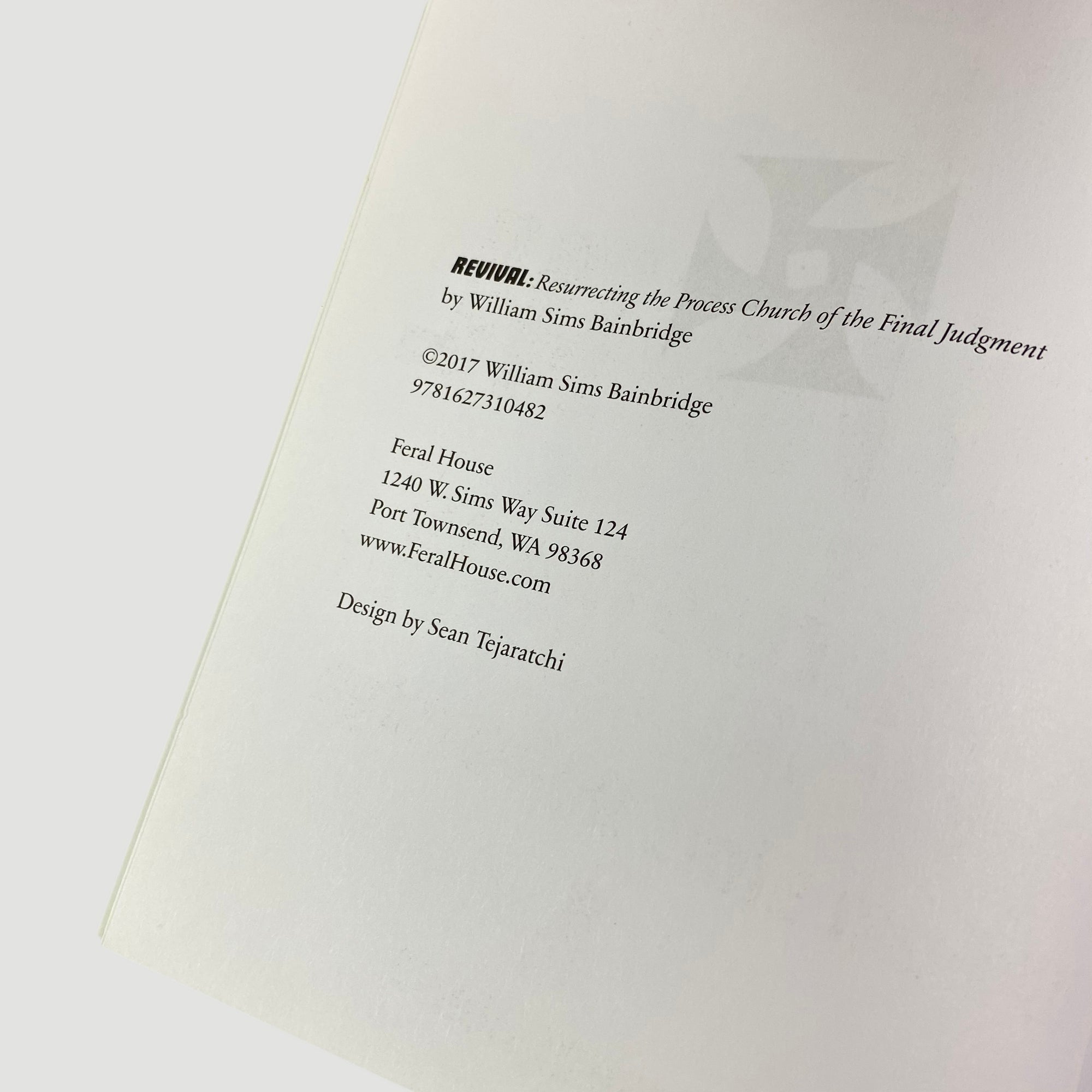 2017 William S Bainbridge 'Revival'