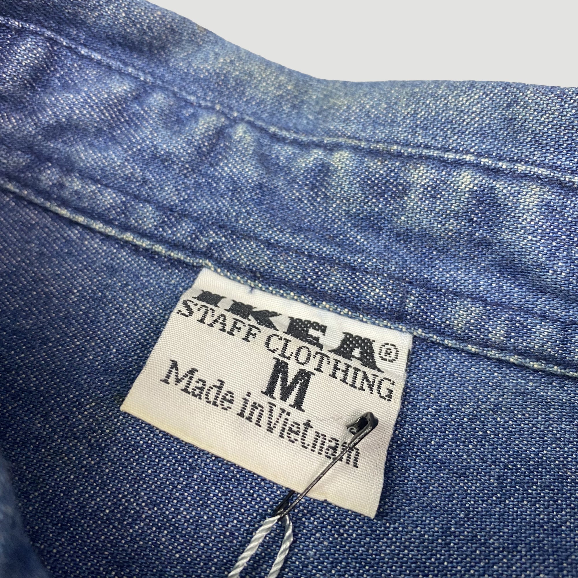 90's Ikea Seattle Staff Denim Workshirt