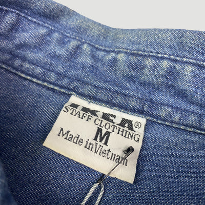 90's Ikea Seattle Staff Denim Workshirt