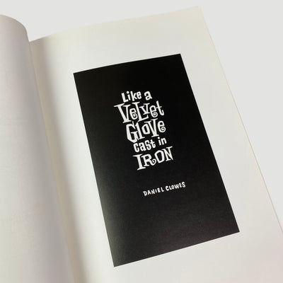 1993 Daniel Clowes Like a Velvet Glove Cast in Iron