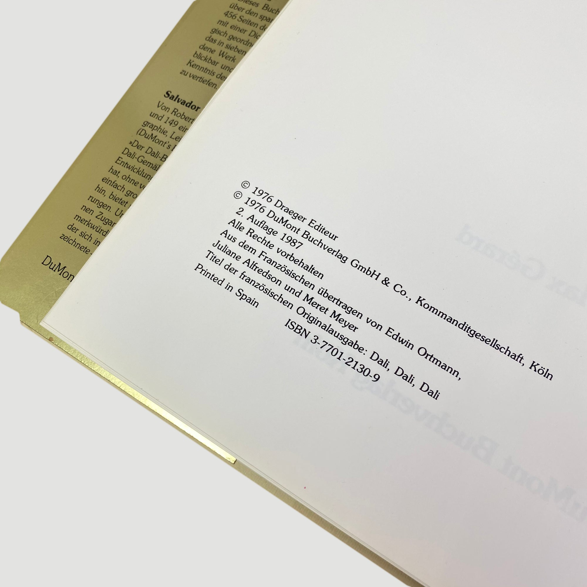 1987 Max Gerard 'Dali...Dali...Dali...'