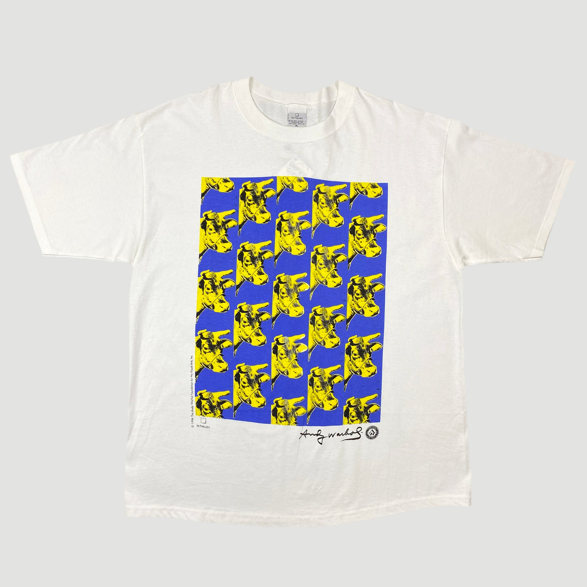 1996 Andy Warhol Foundation 'Cows' T-Shirt