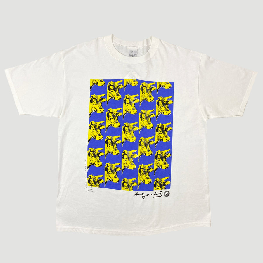 1996 Andy Warhol Foundation 'Cows' T-Shirt