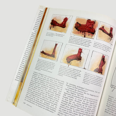 1992 Ralph Steadman 'The Grapes of Ralph: Wine According to Ralph Steadman'