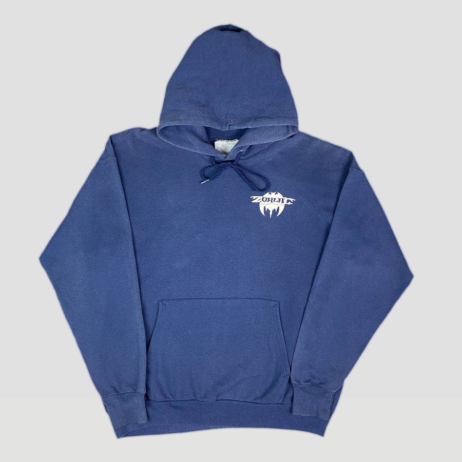90's Zorlac Skateboards Hooded Sweatshirt