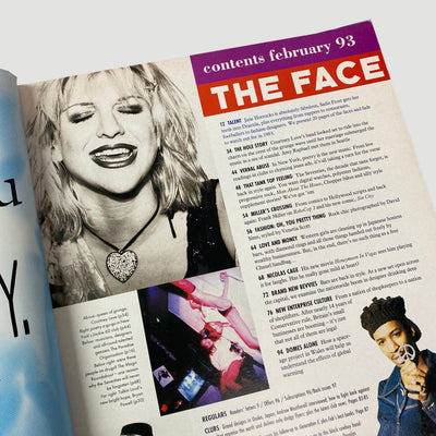 1993 The Face Magazine Courtney Love/Hole Issue