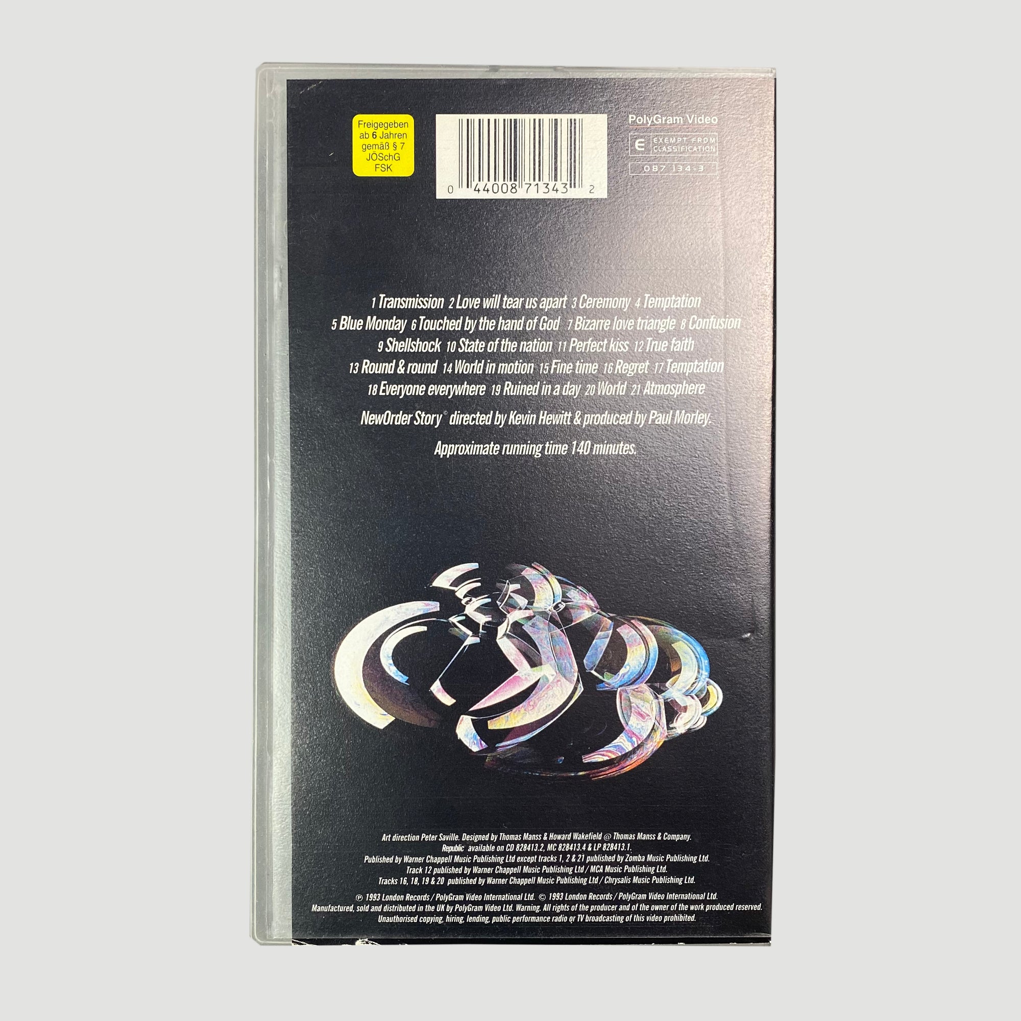 1993 NewOrder 'NewOrder Story' VHS