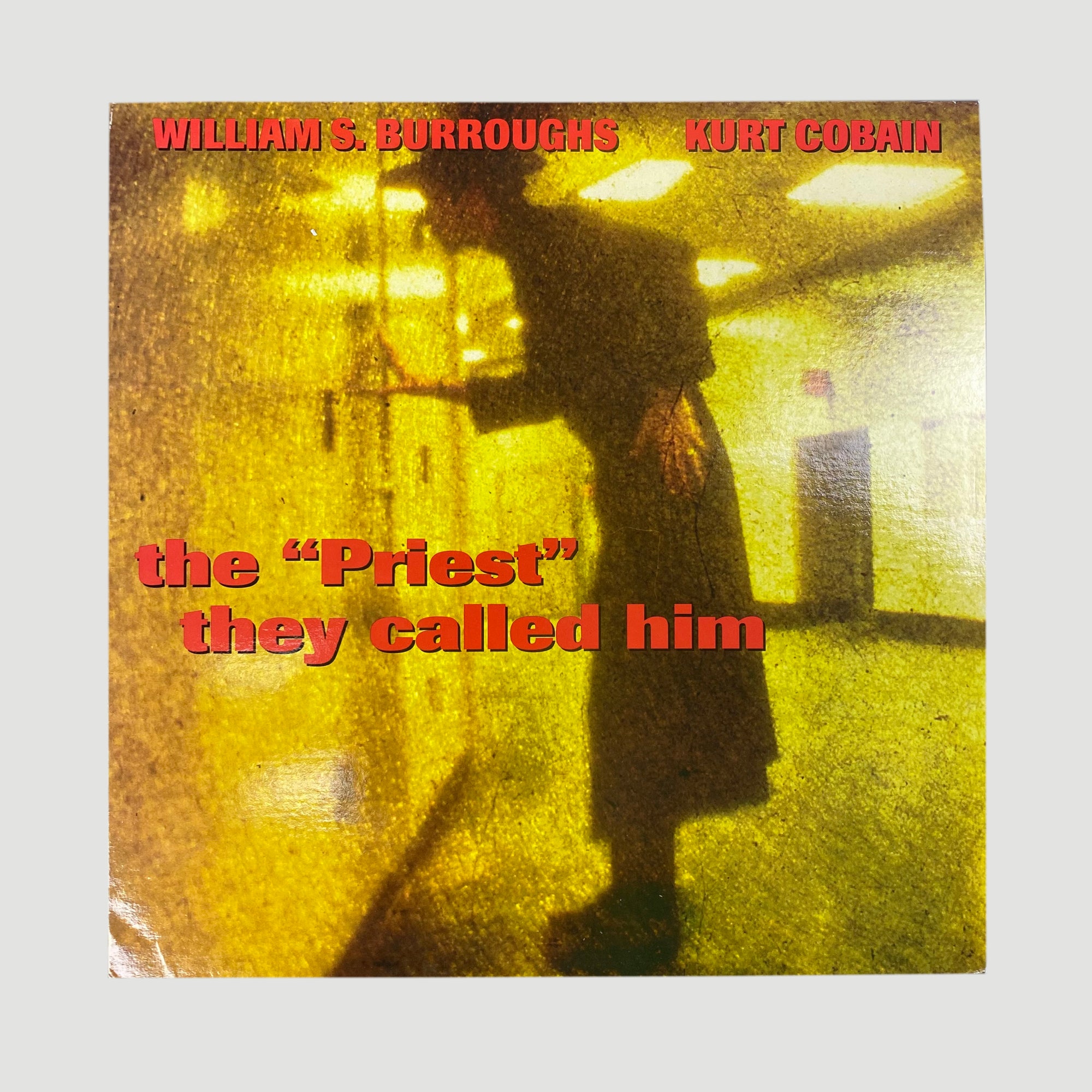 1993 William S. Burroughs / Kurt Cobain The "Priest" They Called Him' Etched 10" Picture Disc