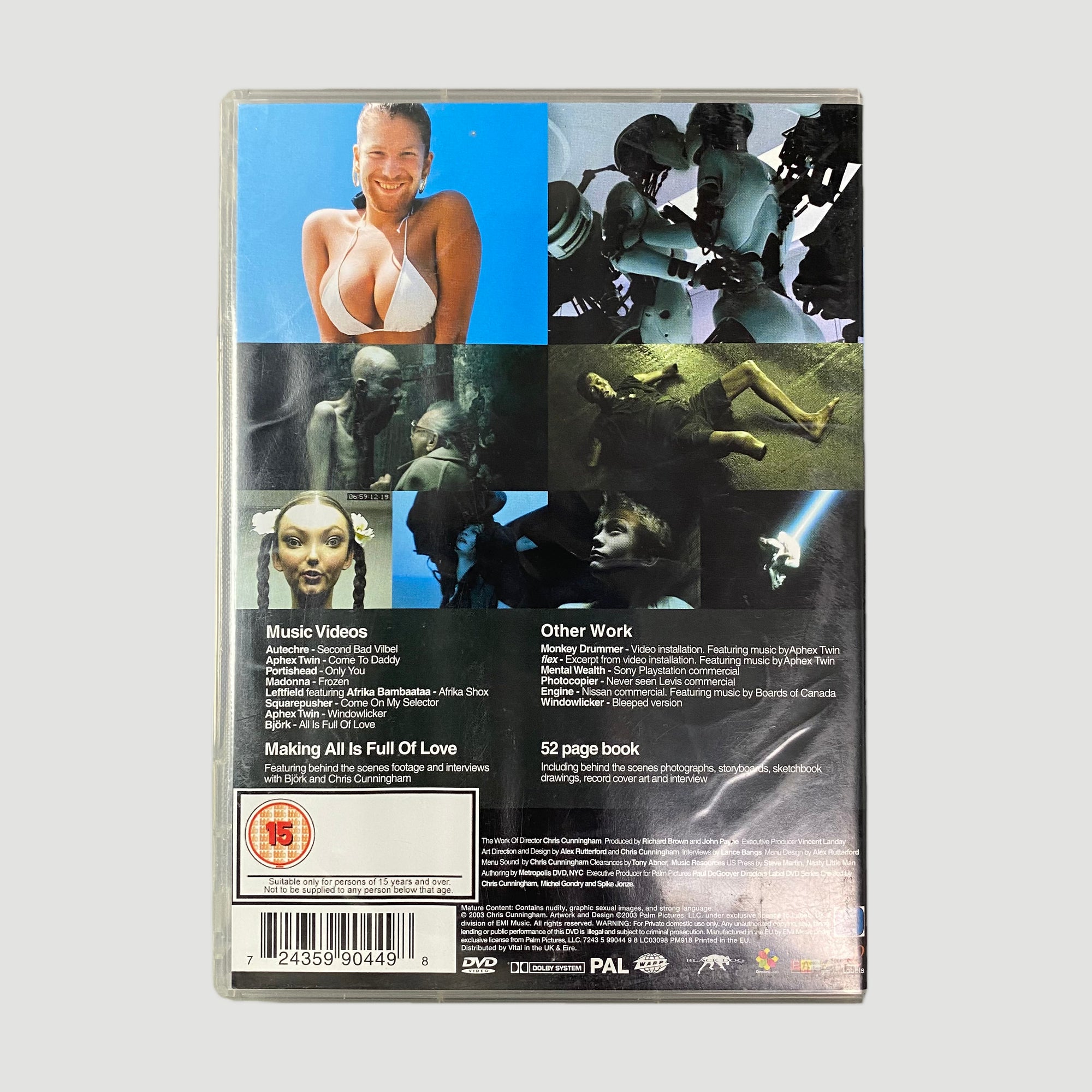 00's Chris Cunningham 2 x DVD Set