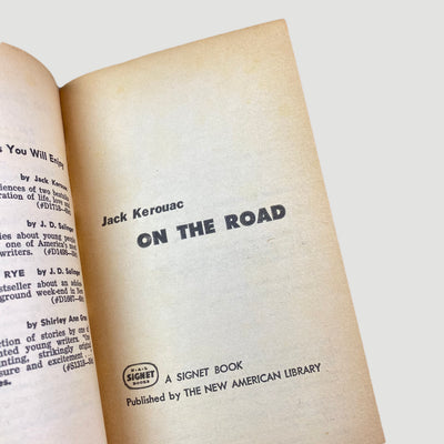 1958 Jack Kerouac 'On The Road' US 1st softcover
