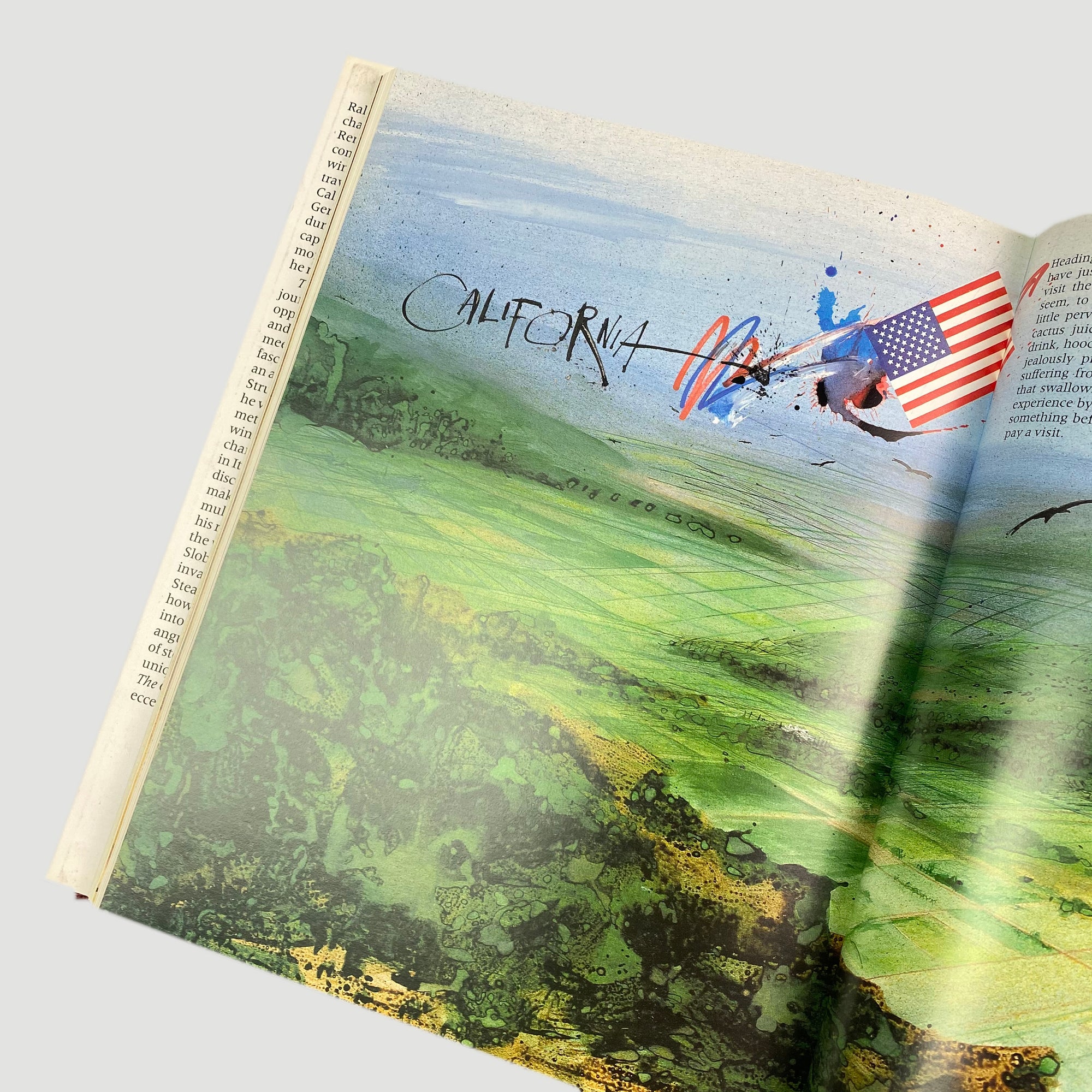 1992 Ralph Steadman 'The Grapes of Ralph: Wine According to Ralph Steadman'