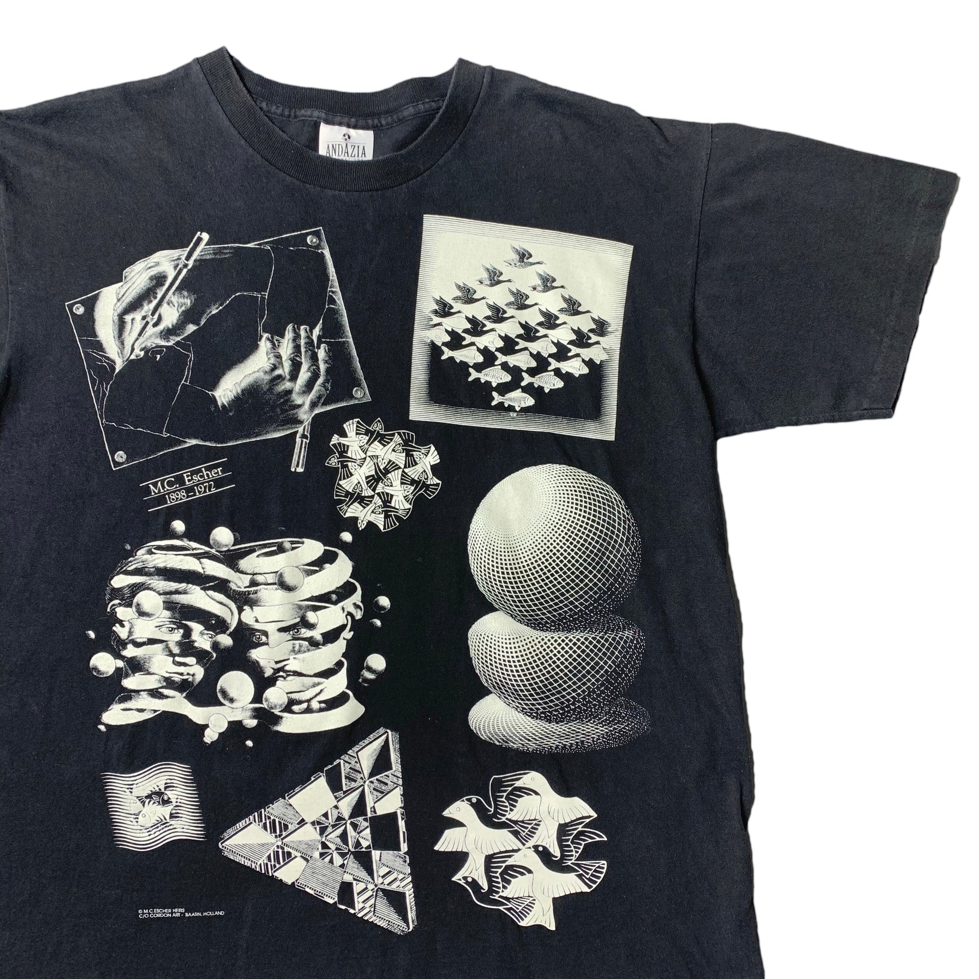 1990 M.C. Escher Heirs T-Shirt
