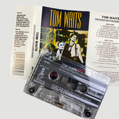 1983 Tom Waits 'Swordfishtrombones' Cassette