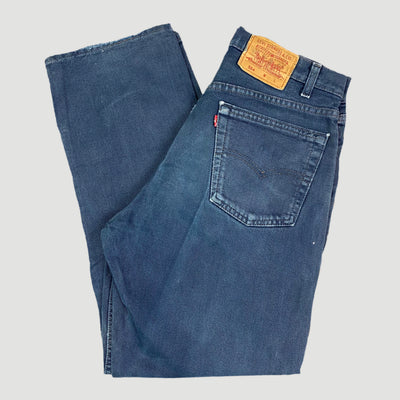 90's Levi 554's Blue Made in USA