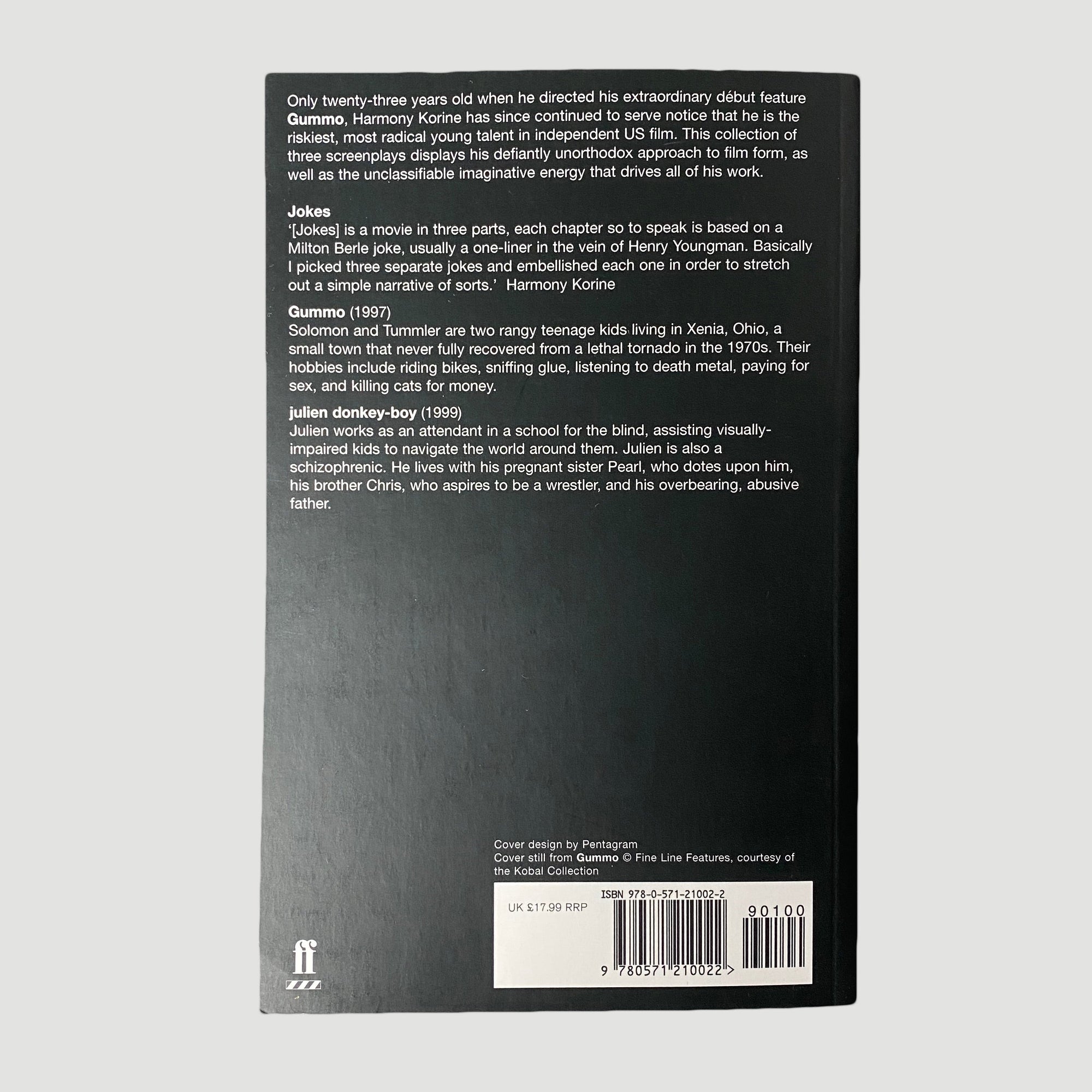 2002 Harmony Korine Collected Screenplays 1