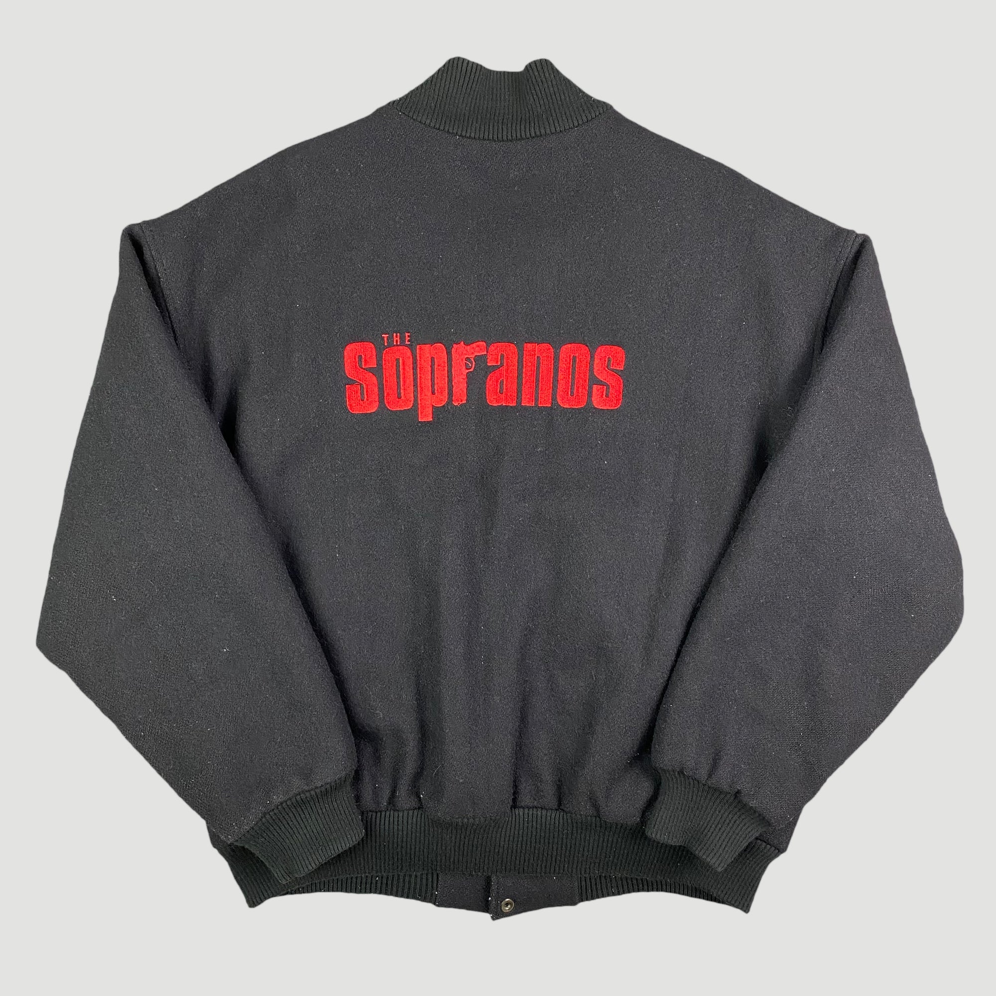 Late 90's The Sopranos Wool Bomber Jacket