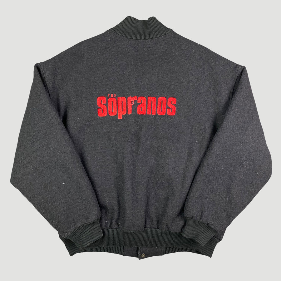 Late 90's The Sopranos Wool Bomber Jacket