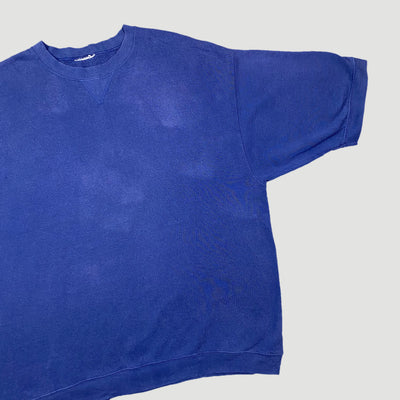 90's Basic Indigo 3/4 Sleeve Sweatshirt