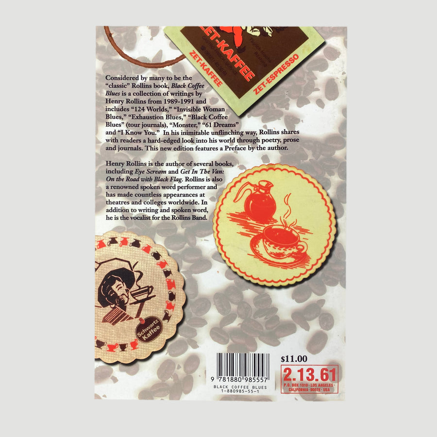 1991 Henry Rollins Black Coffee Blues