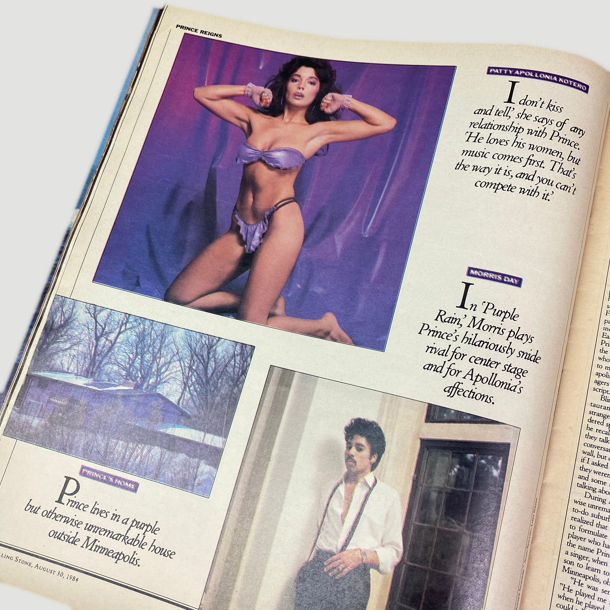 1984 Rolling Stone Prince Purple Rain Issue