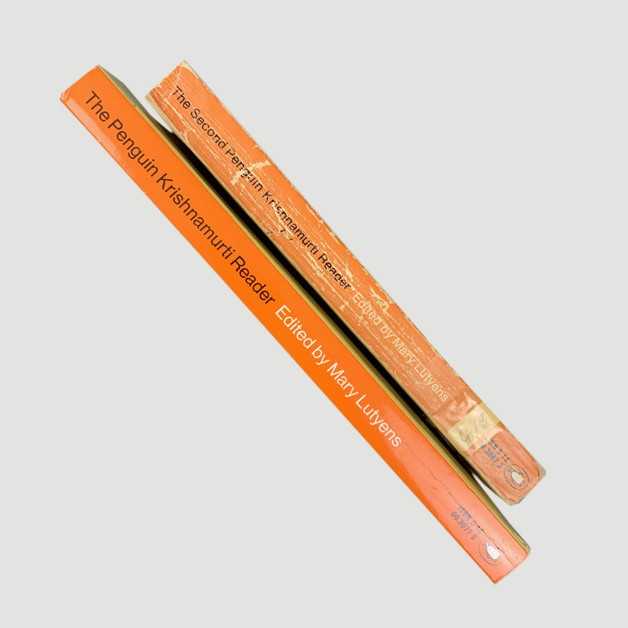 1987/1973 J. Krishnamurti 'The Penguin Krishnamurti Reader/The Second Penguin Krishnamurti Reader'