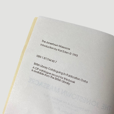 1993 'The Jonestown Massacre' Booklet