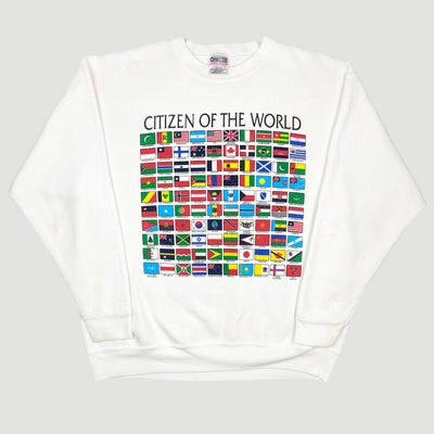90's Citizen of the World Sweatshirt