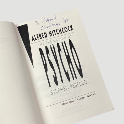 1998 Stephen Rebello 'Alfred Hitchcock and the Making of Psycho'
