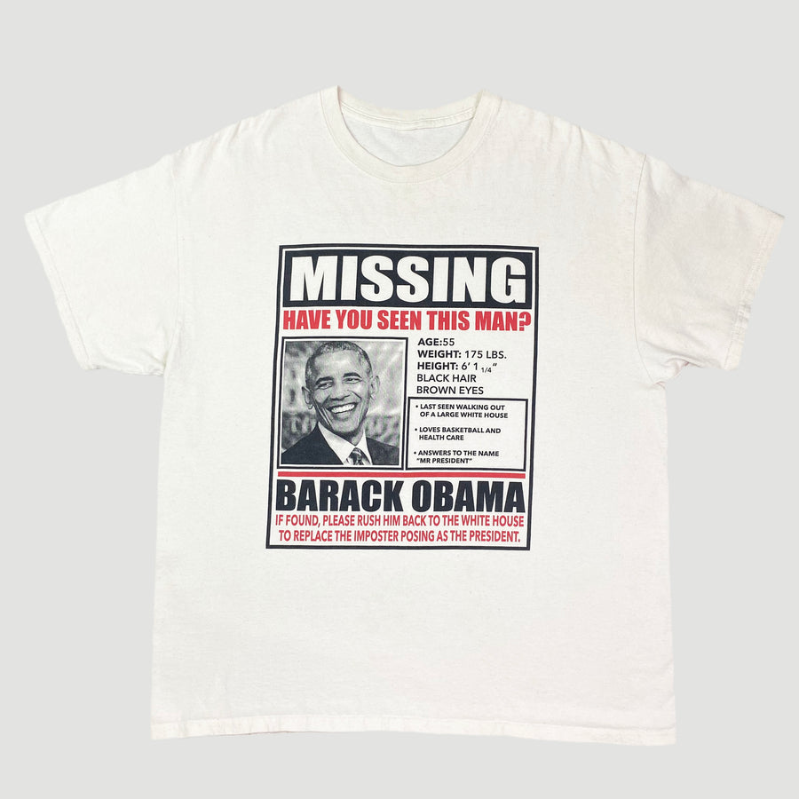 2017 Missing Obama T-Shirt