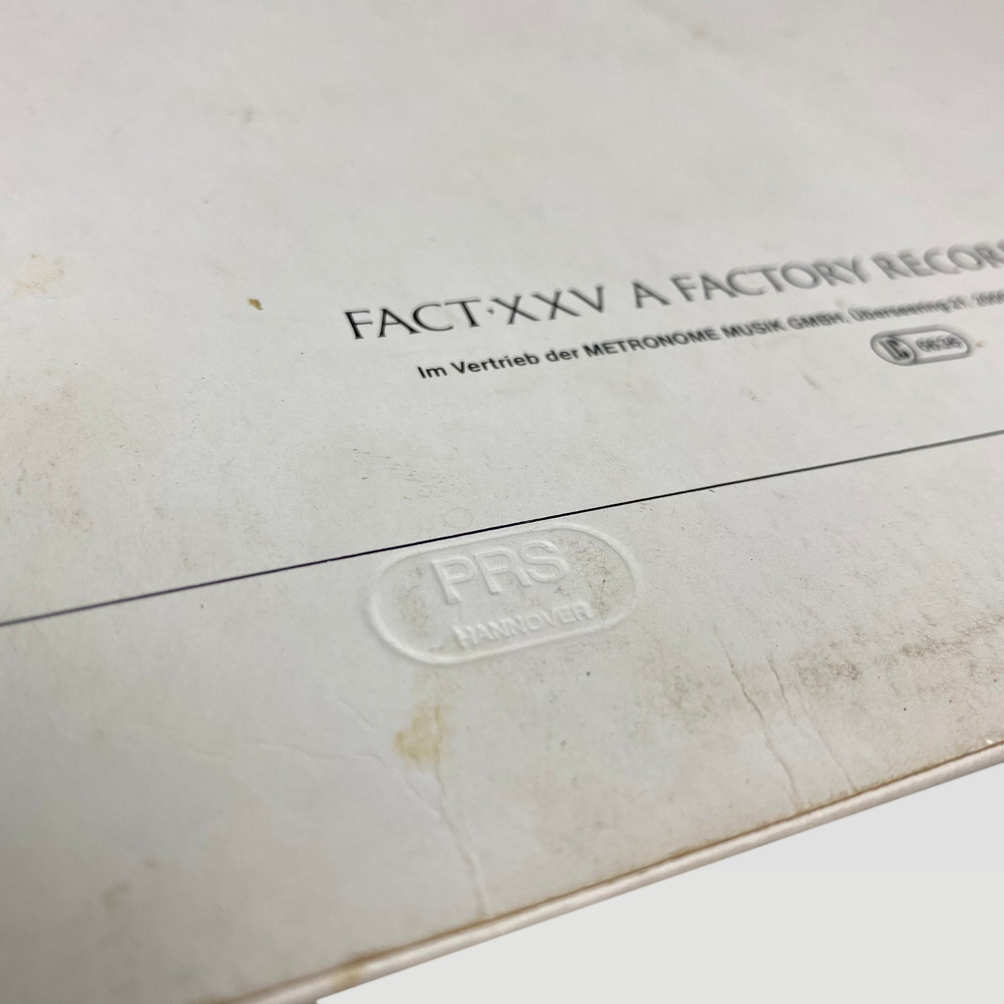 1981 Joy Division 'Closer' Vinyl LP