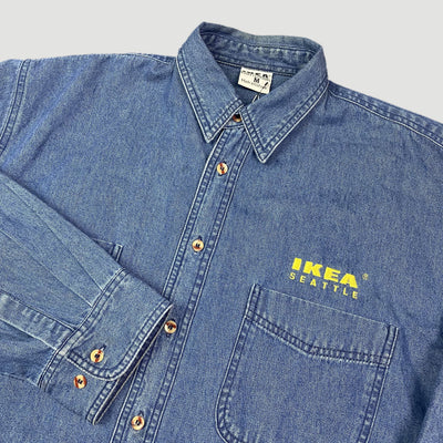 90's Ikea Seattle Staff Denim Workshirt