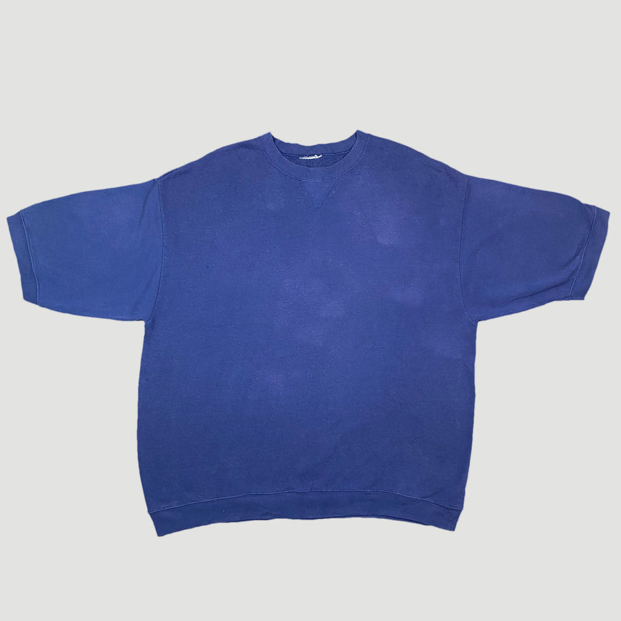 90's Basic Indigo 3/4 Sleeve Sweatshirt