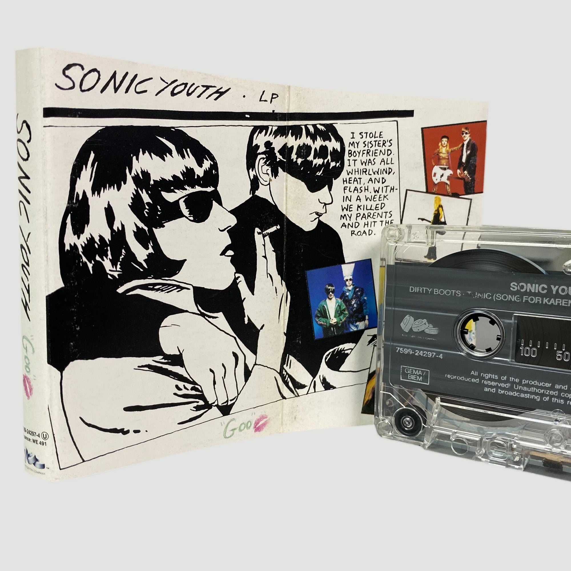 1990 Sonic Youth 'Goo' UK Cassette