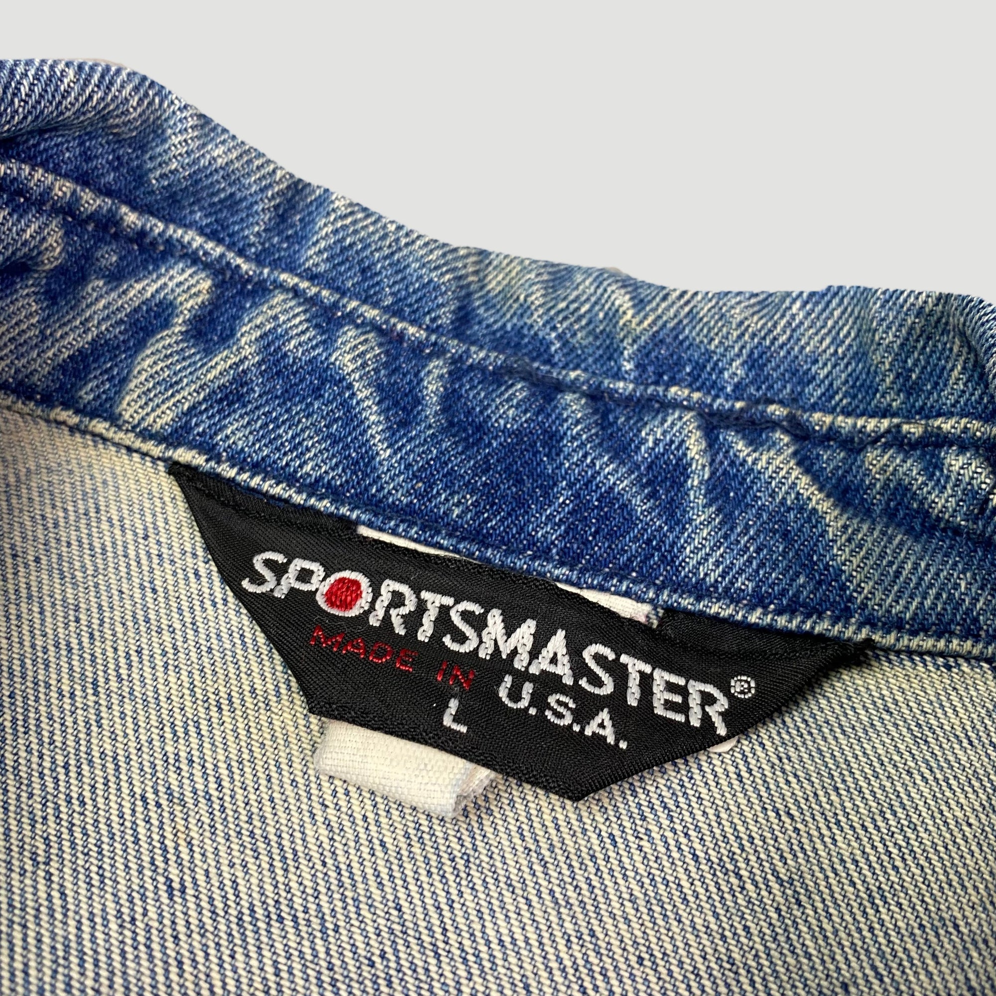 90's Silicon Graphics Denim Zipper Jacket