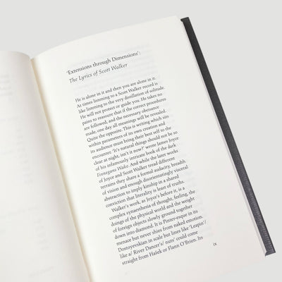 2018 Scott Walker 'Sundog: Selected Lyrics'