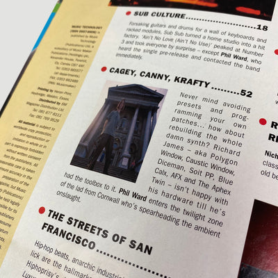 1993 The Music Technology Magazine Aphex Twin Issue