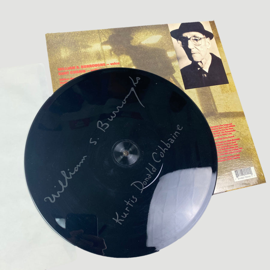 1993 William S. Burroughs / Kurt Cobain The "Priest" They Called Him' Etched 10" Disc