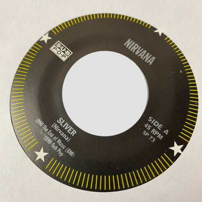1994 Nirvana 'Sliver' 7" Vinyl Single