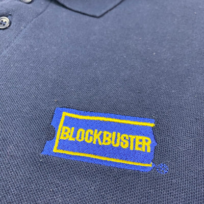 Mid 90's Blockbuster Video Staff Polo Shirt