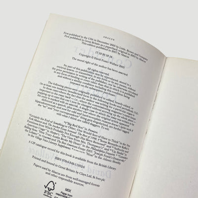 2007 David Foster Wallace 'Consider The Lobster'