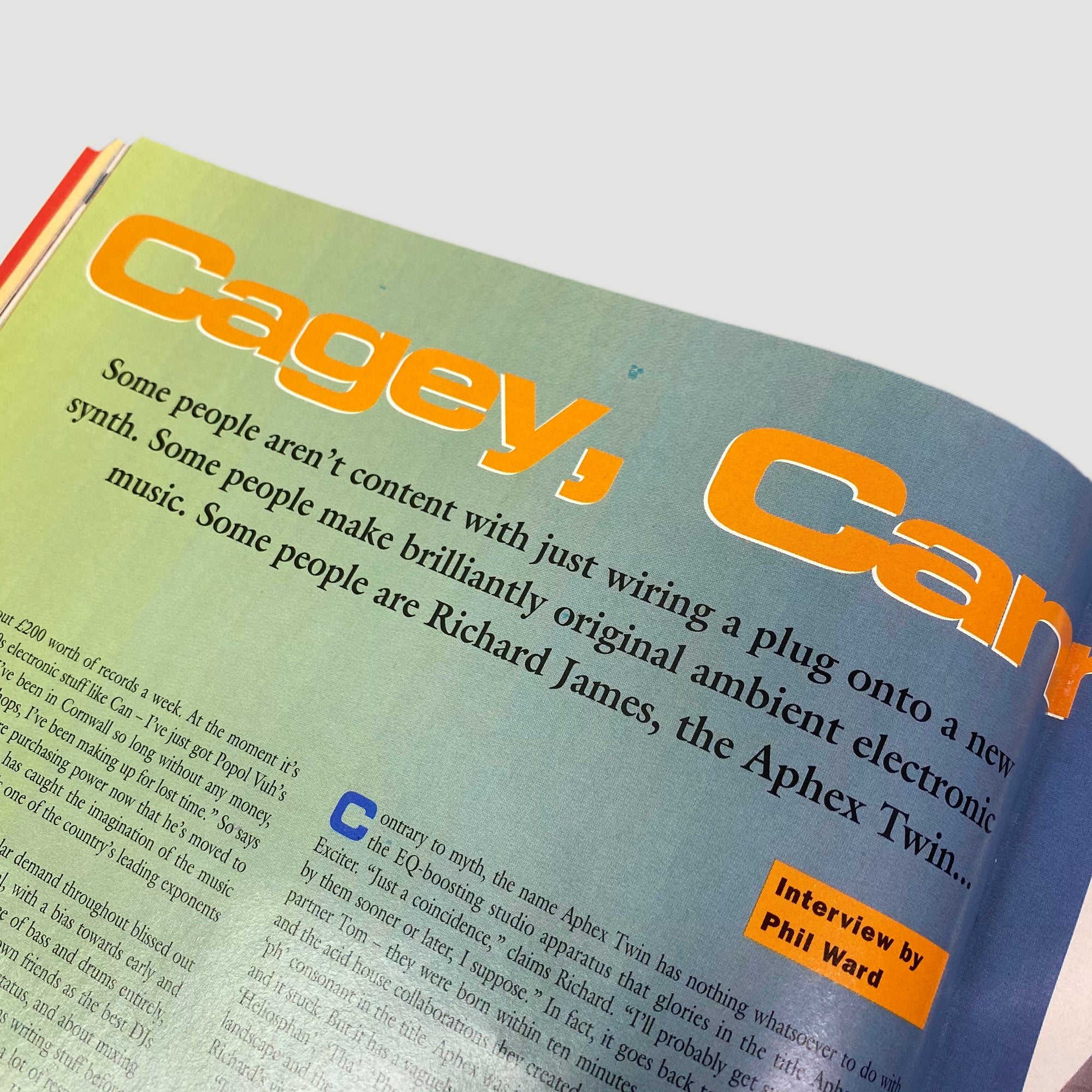 1993 The Music Technology Magazine Aphex Twin Issue