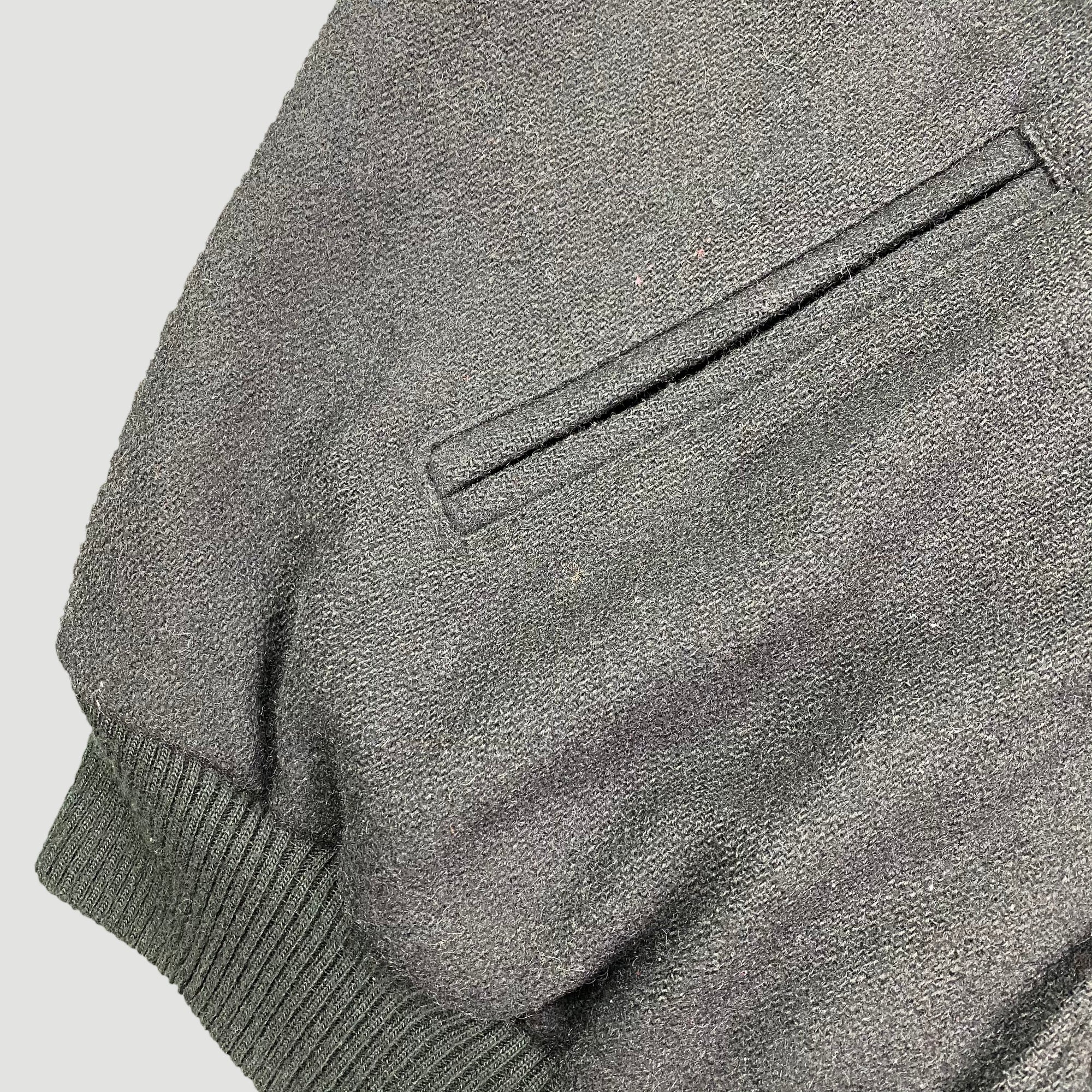 Late 90's The Sopranos Wool Bomber Jacket