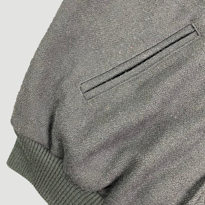 Late 90's The Sopranos Wool Bomber Jacket