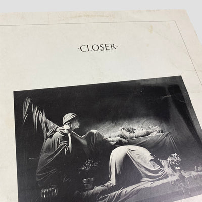1981 Joy Division 'Closer' Vinyl LP