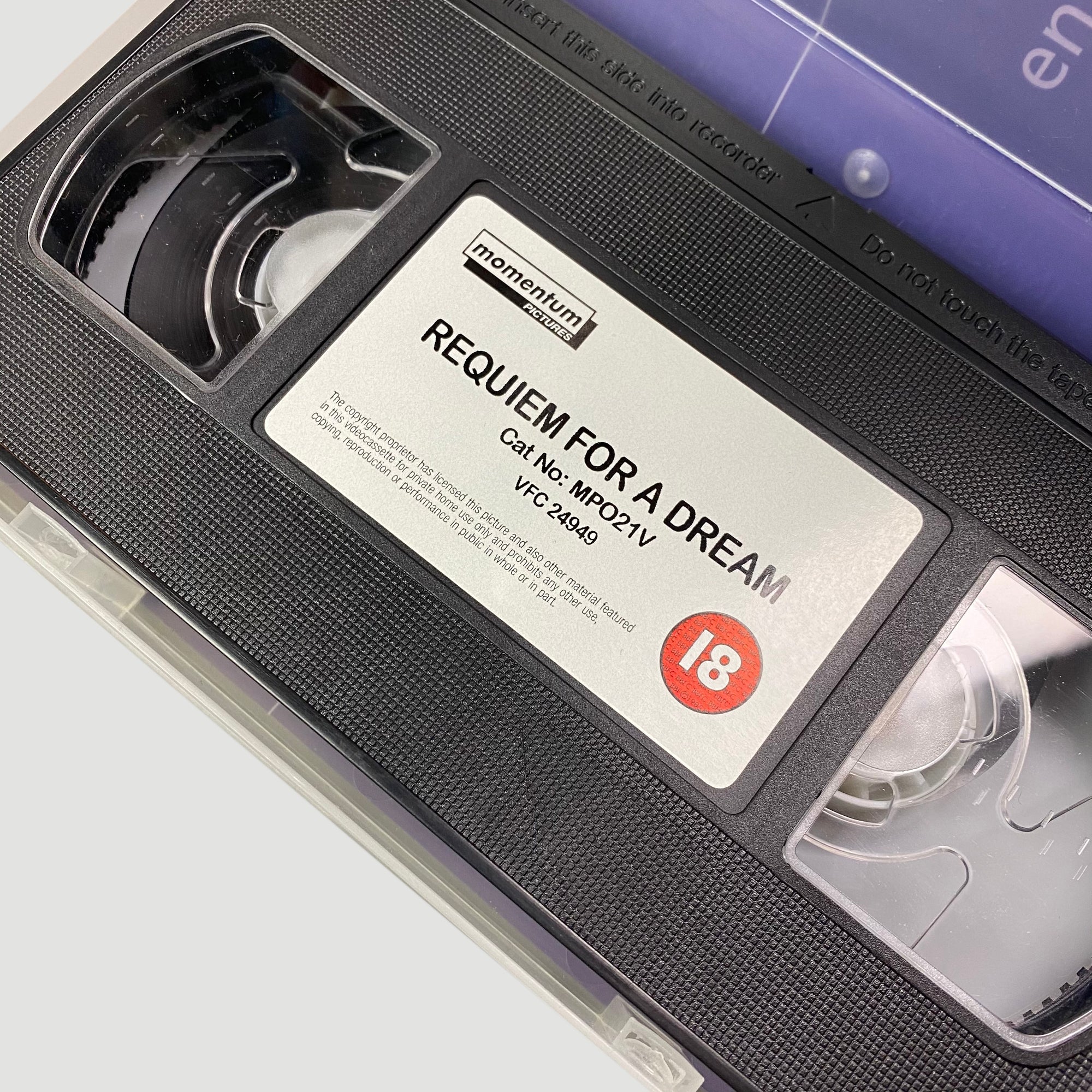 2001 Requiem For A Dream VHS