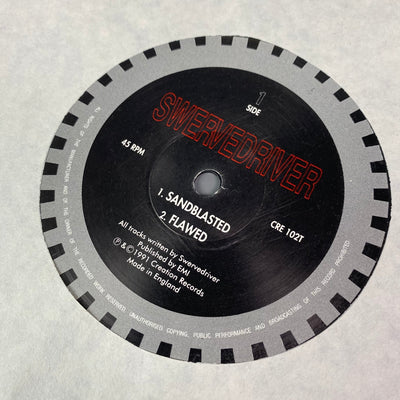 1991 Swervedriver 'Sandblasted' 12"