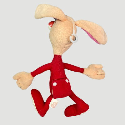 1992 Ren & Stimpy Nickelodeon Plush Toy Set