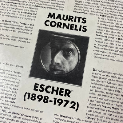 Early 90's M.C. Escher 'Ascending and Descending' Puzzle