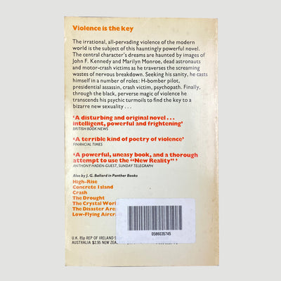 1979 J.G. Ballard 'The Atrocity Exhibition'