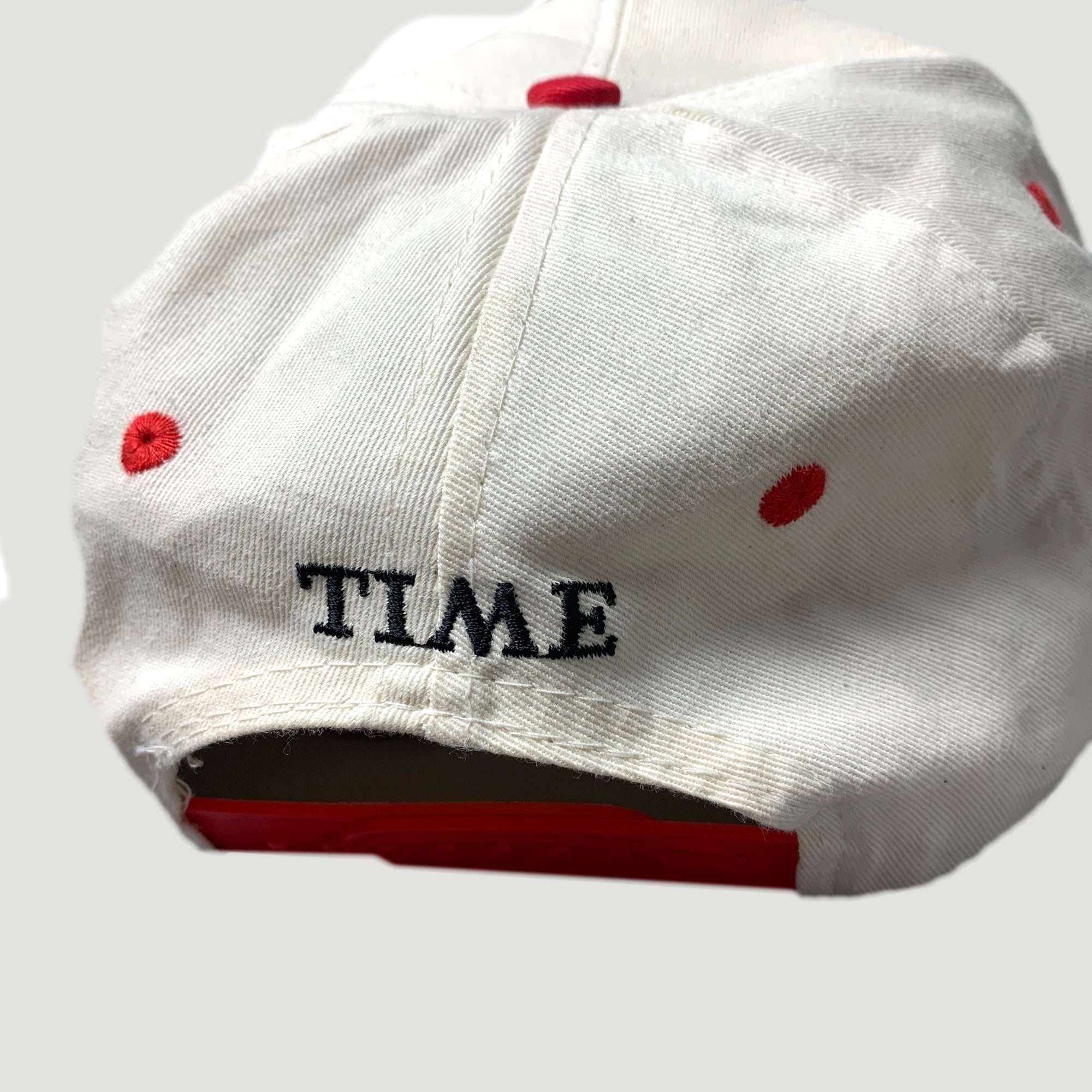 90's Time Magazine Logo Snapback Cap